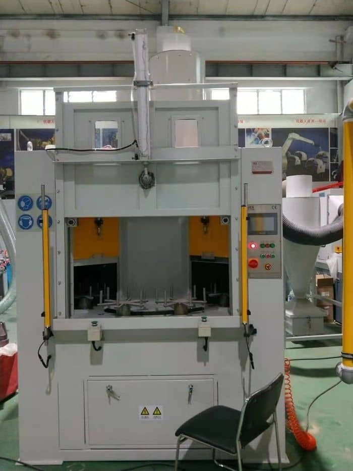 吉川喷砂机_转盘式自动喷砂机